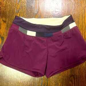Lululemon running shorts